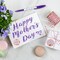 240PCS Happy Mother’s Day Stickers – Floral Round Labels for Cards, Gifts, Party Decorations & DIY Crafts